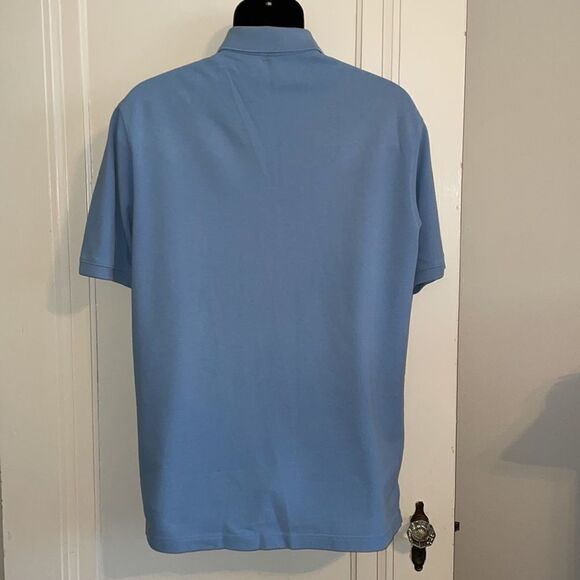 Eddie Bauer light blue polo shirt - Picture 4 of 8